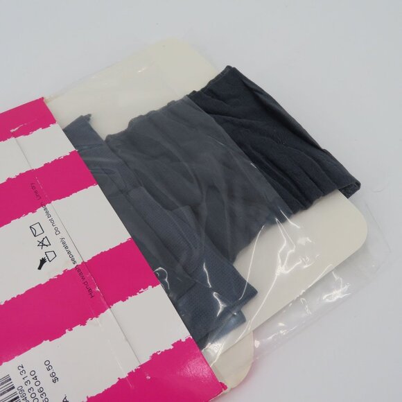 Victorias Secret Medium Charcoal Lasting Luxuries Control Top Pantyhose Sheer - Picture 10 of 12